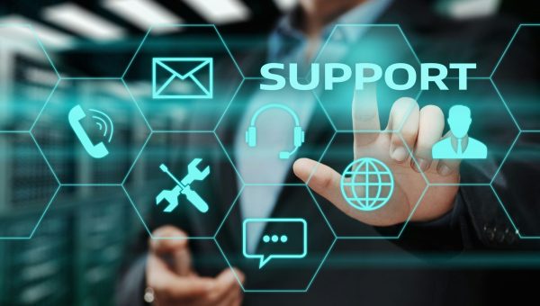 Technical Support Center Customer Service Internet Business Technology Concept. Technical Support Center Customer Service Internet Business Technology Concept.